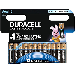 Элемент питания DURACELL LR03 BL-12 Ultra Power