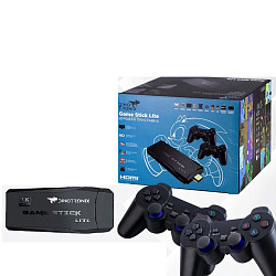 Приставка Dinotronix Game Stick 4K HD (Sega+Dendy 8,16,32bit джойстики со стиками)