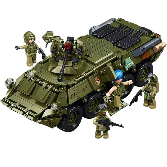 Конструктор «Модельки. БМД ВДВ», 619 деталей 10893583