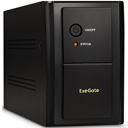 Источник бесперебойного питания EXEGATE EP212518RUS Power  Back UNB-1000  <1000VA, Black, 4 евророзетки>