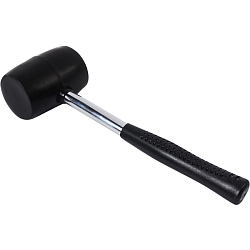 Молоток резиновый SMARTBUY Tools SBT-GRP-500, с плексигласс. прорезиненн. рукояткой, 500г