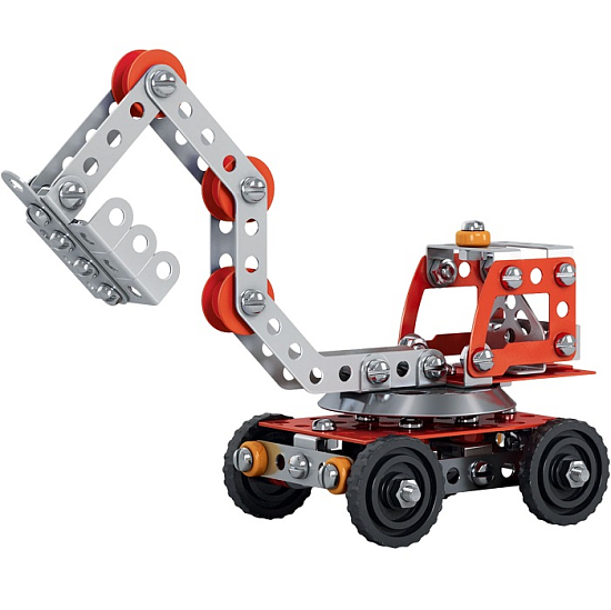 Конструктор металл 02138  Строительная техника Экскаватор