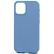 Силиконовый чехол SILICONE CASE для iPhone 12 mini синий (не оригинал)