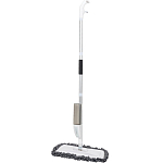 Швабра с распылителем UltraSpray X, 2 насадки из микрофибры объемный ворс, скребок, LAIMA 609143