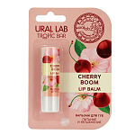 Бальзам для губ, 3,5 г, аромат вишни, TROPIC BAR by URAL LAB