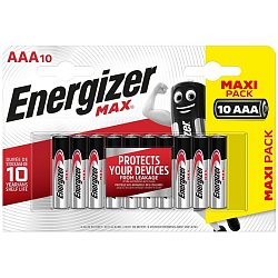 Элемент питания ENERGIZER LR03 Max BL-10  (120)