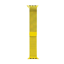 Ремешок NONAME для Apple Watch 38/40mm Milanese loop Желтый (Yellow)