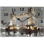 Часы-картина настенные, интерьерные "Тауэрский Мост", бесшумные, 25 х 35 см 1155207