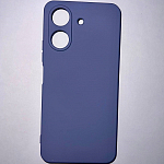 Задняя накладка ZIBELINO Soft Case для Xiaomi Redmi 13C 4G/Poco C65 4G (серый)