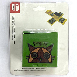 Кейс для хранения 16 карт Premium Game Card Case Hori (куб) Monster Hunter