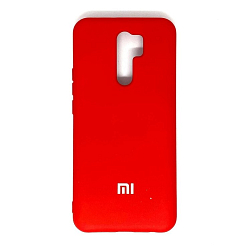 Задняя накладка SILICONE COVER для Xiaomi Redmi 9 красный