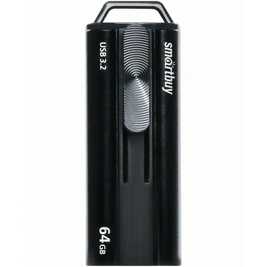 USB 64Gb SMARTBUY Iron-2 металл чёрный