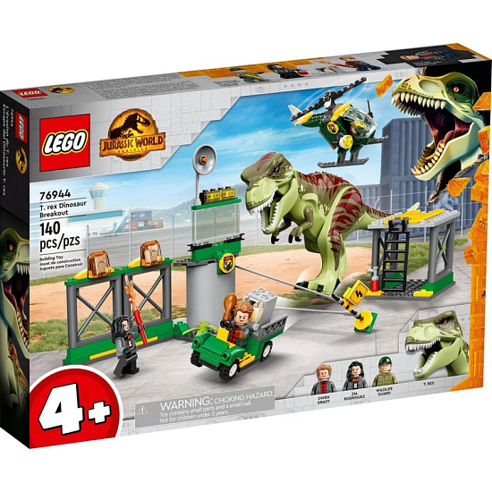 Конструктор LEGO Jurassic World 76944 Побег тираннозавра