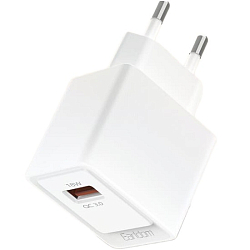 Сетевое ЗУ 1USB 3A EARLDOM ES-EU45, 18W, белый