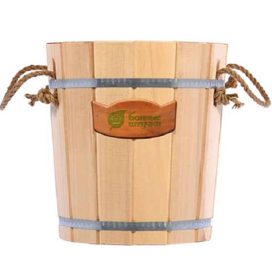 Запарник 12л БАННЫЕ ШТУЧКИ с пластиковой вставкой 3725