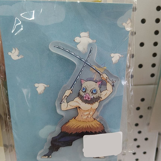 Акриловый стенд (13-15см) 2D Лезвие разрезающее, № 104