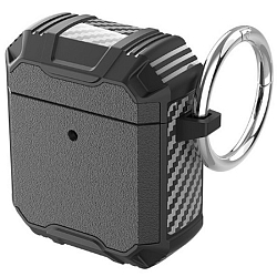 Чехол FUMIKO для AirPods/AirPods 2 AD-51 черный