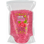 Соль для ванны БАННЫЕ ШТУЧКИ "Сладкая малина", 1кг в дой-пак/ 33562