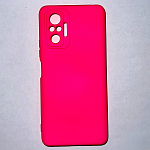 Силиконовый чехол NANO для Xiaomi Redmi Note 10 Pro (Фуксия)