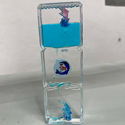 Гелевые часы, антистресс, 15 х 5.5 х 2.5 см, синие 7403293