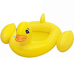 Надувная лодочка 102х99см BESTWAY "Желтый утенок" от 3 лет, встр.динамик со звуком (34151)