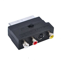 Переходник SCART <--< 3RCA