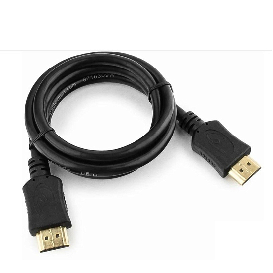 Кабель HDMI <--> HDMI  1.0м CABLEXPERT CC-HDMI14, чёрный