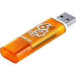 USB 64Gb Smart Buy Glossy series оранжевый