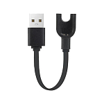 Кабель USB <--> Mi Band 3 чёрный