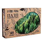 Пазл деревянный фигурный «Сокровища тайги», 149 эл 9084408