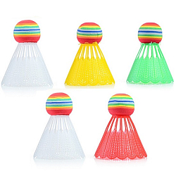 Набор воланчиков для бадминтона (5 шт.) в тубусе 