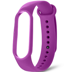 Силиконовый ремешок NONAME для Xiaomi Mi Band 5 Purple