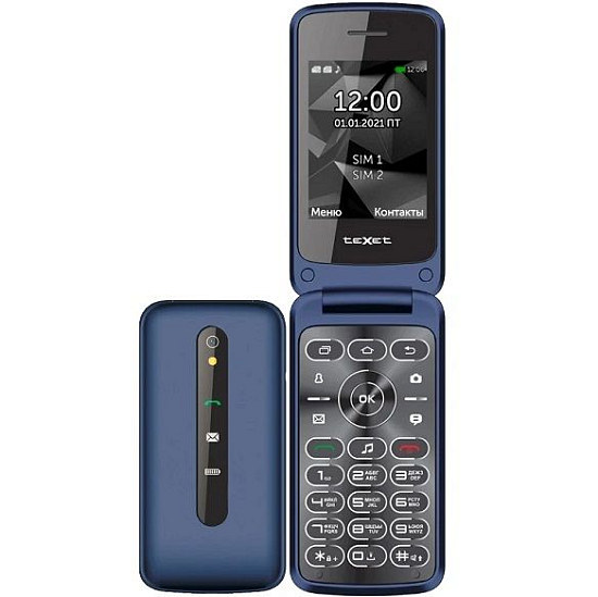 Телефон TEXET ТМ-408 синий