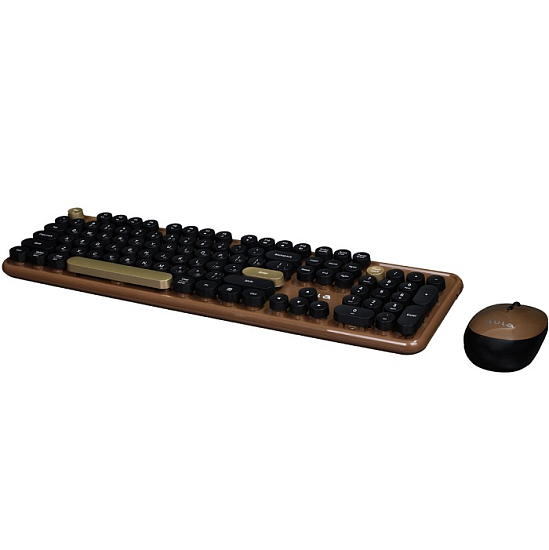 Клавиатура+мышь БП AULA AC306 Coffee-Black