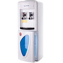 Кулер Aqua Work 0.7LDR напольный электронный белый