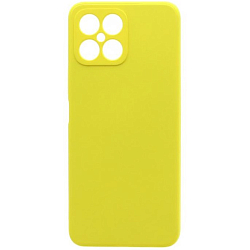 Силиконовый чехол SILICONE CASE NEW ERA для Honor X8 желтый