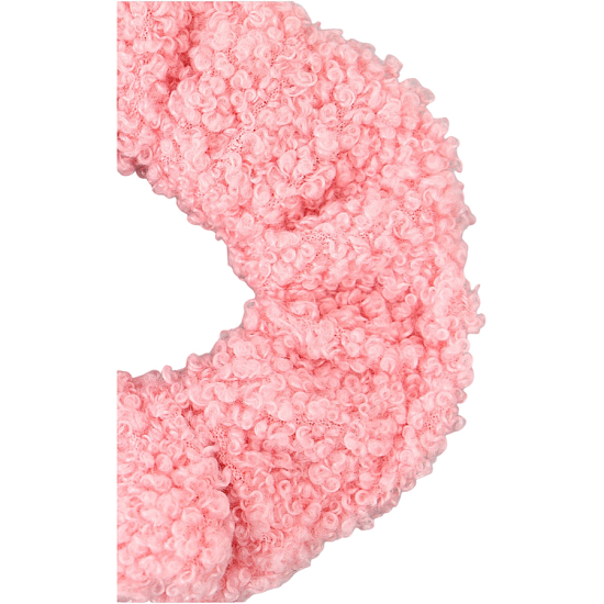 Резинка для волос плюшевая Коты аристократы, розовая 10896045