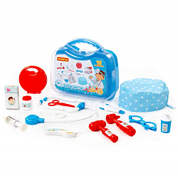 Набор ПОЛЕСЬЕ "Доктор №20" 19 эл. в чемоданчике среднем 96852