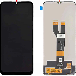 Дисплей для Realme C20/C21/C11 2021/Narzo 50i + тачскрин (черный) (100% LCD)