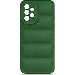 Силиконовый чехол (дутый) DF для Samsung Galaxy  A53 (5G) DF sJacket-04 (green)