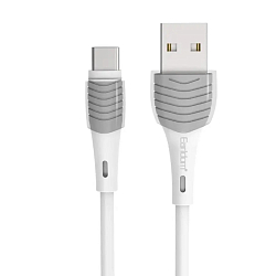 Кабель USB <--> Type-C  1.0м EARLDOM EC-138C, серый