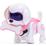 Робот собака «Чаппи» IQ BOT, интерактивный розовый 3749722