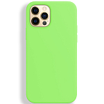 Силиконовый чехол SILICONE Case для iPhone 12/12 PRO №60 ярко-зелёная трава