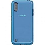 Силиконовый чехол ARAREE для Samsung Galaxy М01 синий