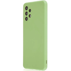 Задняя накладка SILICONE COVER для Samsung Galaxy A32 зелёный
