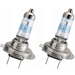 Лампа галогенная PHILIPS H7 12V 55W +150%  X-Treme Vision (к-т)