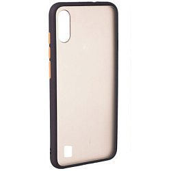Силиконовый чехол SKIN SHELL для Samsung Galaxy A01/A015 (2019) (Черный)