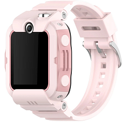 Силиконовый ремешок NONAME Huawei Watch KIDS 4 Pro розовый