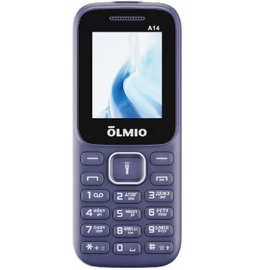 Телефон OLMIO A14 (синий)
