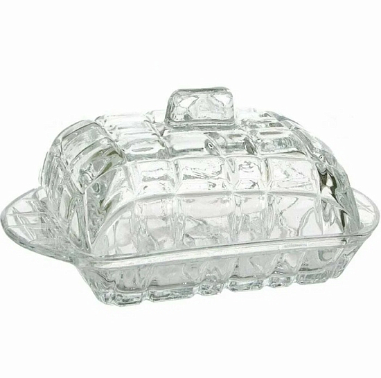 Масленка ROMANCE с крышкой, в подарочной упаковке арт.BD1179GCL